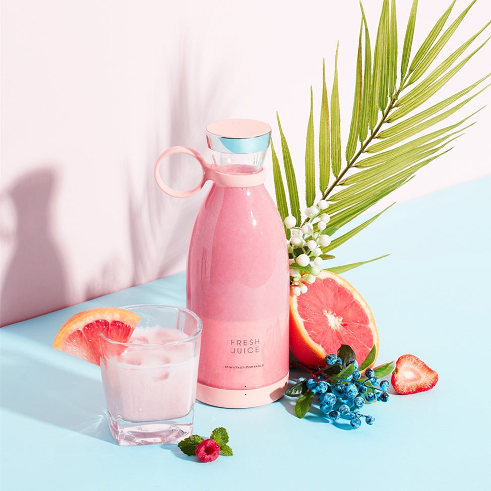 Fresh Juice Portable Blender Bottle – Mini Smoothie Maker